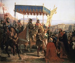 Entrance of Charles VIII of France into Naples, 12 May 1495, Franco-Italian War