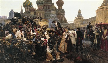Surikow, Morning of Execution of Streltsy