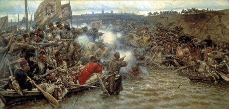 Surikov, Yermak's Conquest of Siberia