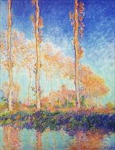 Monet, The Three trees in summer