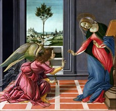 Botticelli, L'Annonciation