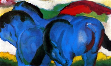 Marc, Large Blue Horses