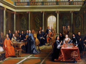 Dispute of Queen Christina of Sweden and Rene Descartes