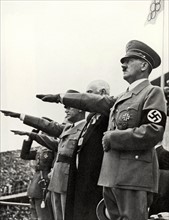 Adolf Hitler aux  Jeux Olympiques de Berlin