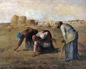 Millet, The gleaners