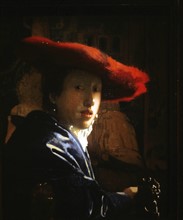Vermeer, La Fille au chapeau rouge