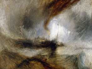 Turner, 'Snow Storm, Steam-Boat off a Harbour’s Mouth'