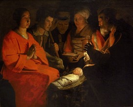 De La Tour, The Adoration of the Shepherds
