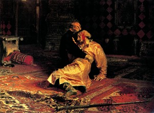 In 1581, Ivan beat his son, Ivan in a heated argument causing his son's death