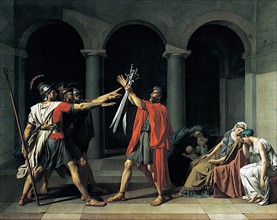 Jacques-Louis David, The Oath of the Horatii