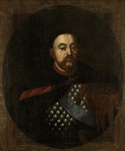 King Jan Sobieski defeating the Turkish army in Vienna -Ausschnitt