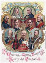 Postcard to commemorate the 200 anniversary of the Kingdom of Prussia 1902