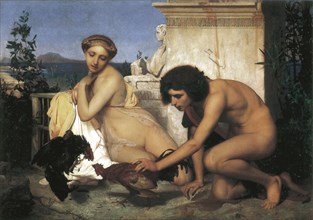 Gérôme, Young Greeks at a Cockfight