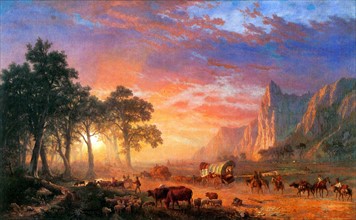Bierstadt, The Oregon Trail