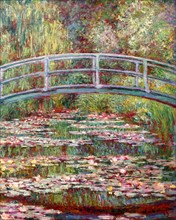 Bridge Over a Pond of Water Lilies, Claude Monet