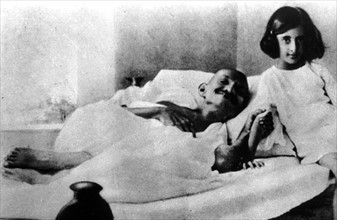 Mohatma Gandhi and Indira Gandhi