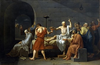 Jaques Louis David, The Death of Socrates 1787