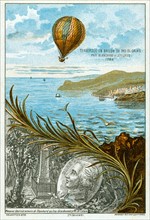 First balloon crossing of English Channel, 7 January 1785 by Jean-Pierre Blanchard, French inventor, and American Dr John Jeffries from Dover to Guines, 2 hours 30 mins