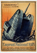 Affiche française pour l'Emprunt de guerre