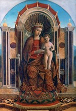 Bellini, La Vierge et l'Enfant intronisés
