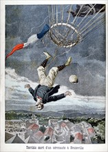 Un aéronaute français tombe d'une montgolfière