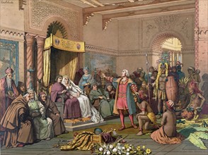 Columbus at the Court of Barcelona