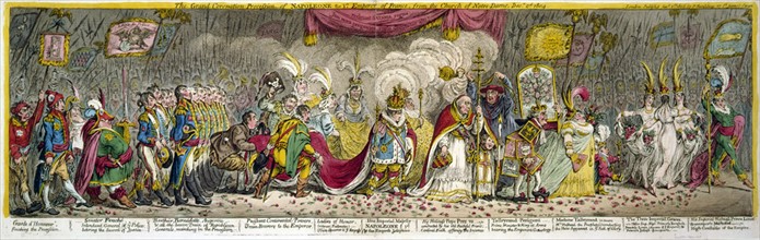 The Grand Coronation of Napleon Ist