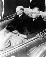 Presidents Herbert Hoover and Franklin Roosevelt