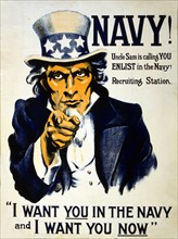 World War I   : Recruitment poster