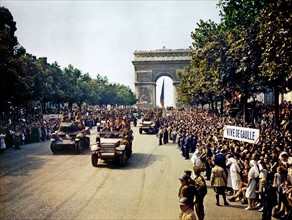 Libération de Paris, le défilé de la Victoire