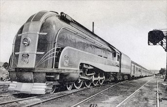 Locomotive à vapeur de la compagnie Union Pacific