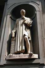 Statue de Nicolas Machiavel