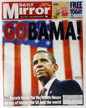 Front page of the "Mirror"