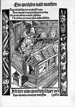 Medieval book collector