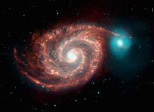 Image infrarouge prise du téléscope spatial Spitzer