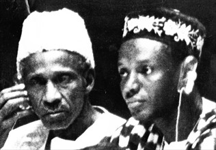 Dr John Karefa-Smart et Sir Milton Augustus Strieby Margai