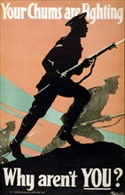 Première guerre mondiale : Affiche de recrutement britannique