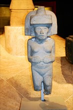 Stone sculpture of Huaxtec female deity 900-1400 AD - Mexico