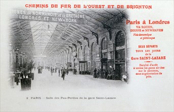 Gare Saint-Lazare, Paris - France