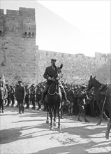Le Général Allenby entre à Jérusalem