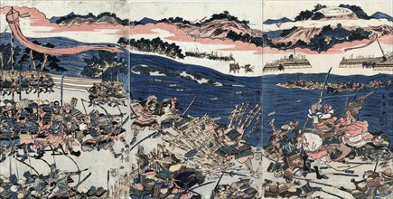 Katsukawa, Bataille de Kawanakajima