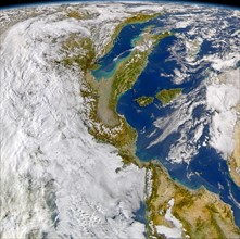 Winter storm raced across the Mediterranean on November 13 and 14, 2004