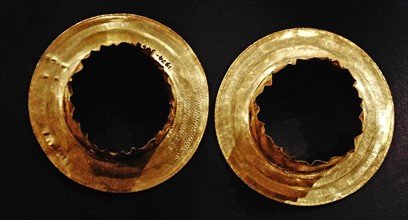 Gold hair ornaments 5th - 4th Century BC