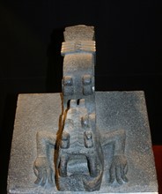 Stone figure of Xiuhcoatl