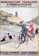 Cover of catalogue of Manufrance (Manufacture Francaise d'Armes et Cycles), Saint Etienne, c1920.