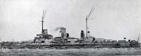 German battleship 'Nassau'