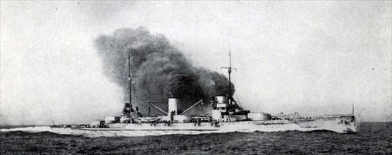 German battlecruiser 'Moltke' built 1909-1911