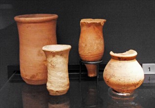 Small terracotta jars from the Indus valley