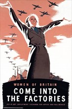 World War II, British propaganda poster