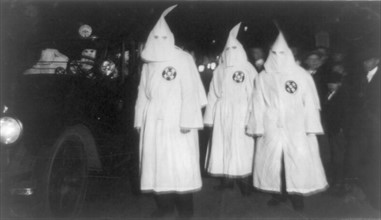 Three Ku Klux Klan members